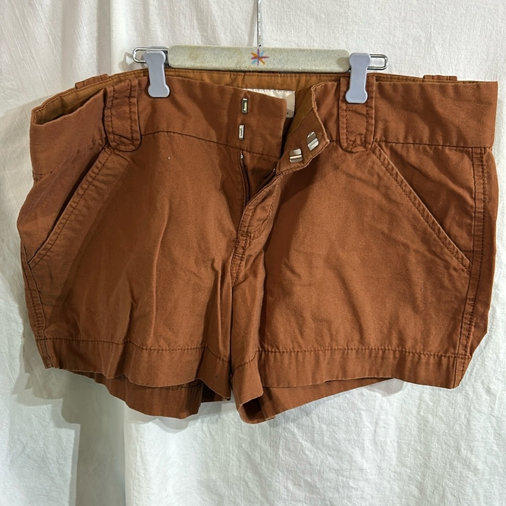 Brown chino shorts